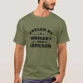 Whiskey citeert grappige drink alcoholische gezegd t-shirt (Voorkant)