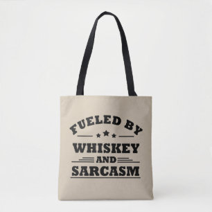Whiskey citeert grappige drink alcoholische gezegd tote bag