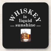 Whiskey citeert grappige drink gezegden bier onderzetter (Voorkant)