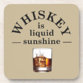 Whiskey citeert grappige drink gezegden bier onderzetter (Voorkant)