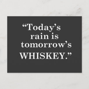 Whiskey citeert grappige drink gezegden briefkaart