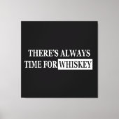 Whiskey citeert grappige drink gezegden canvas afdruk (Voorkant)