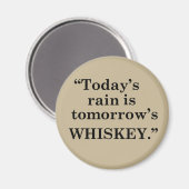 Whiskey citeert grappige drink gezegden magneet (Voorkant / Achterkant)