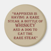 Whiskey citeert grappige drink gezegden magneet (Voorkant)