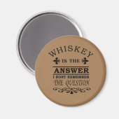 Whiskey citeert grappige drink gezegden magneet (Voorkant / Achterkant)