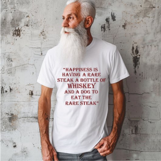 Whiskey citeert grappige drink gezegden t-shirt