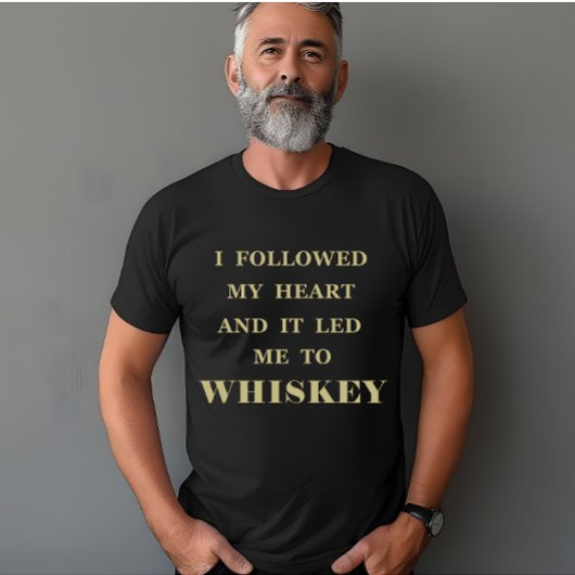Whiskey citeert grappige drink gezegden t-shirt