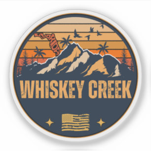 Whiskey Creek, Florida Sticker