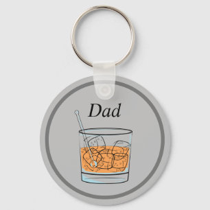 Whiskey Dad Key Ring Sleutelhanger