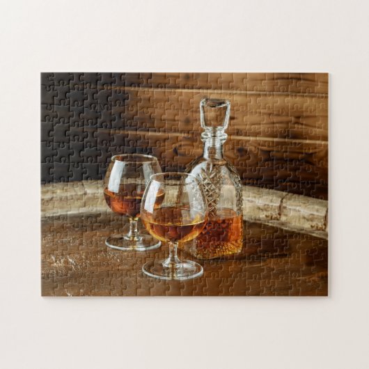Whiskey Decanter Legpuzzel (Horizontaal)