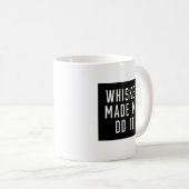 Whiskey deed het koffiemok (Voorkant rechts)