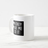 Whiskey deed het koffiemok (Voorkant links)