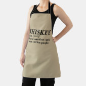 Whiskey definitie grappige alcohol gezegden gesche schort (Insitu)