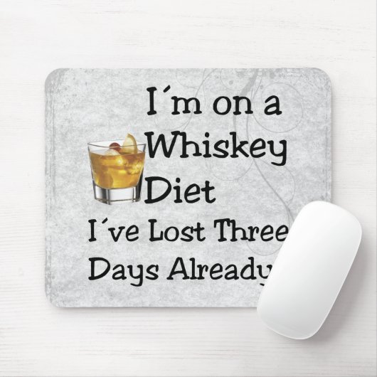 Whiskey Diet Muismat (Met muis)