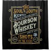 Whiskey Douchegordijn (Voorkant)