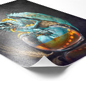 Whiskey Dragon 4x6 Afdrukken Foto Afdruk (Hoek)