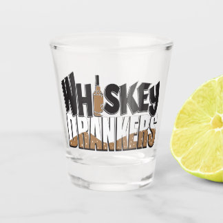 Whiskey Dranker Logo Shot Glass Shot Glas