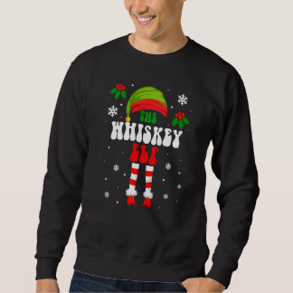 Whiskey Elf Overeenkomstige Familie Groep Kerst Va Trui