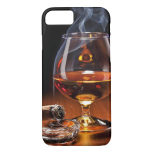 Whiskey en Cigar Case-Mate iPhone Case