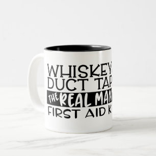 Whiskey en Duct Tape Coffee Mok