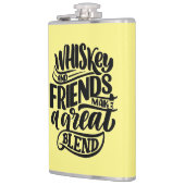 Whiskey en Friends Heupfles (Links)