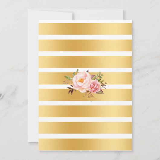 Whiskey en wijn voordat ik doe bruiloft douche roz kaart (Achterkant)