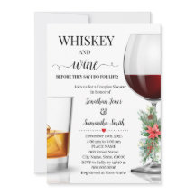 Whiskey en wijn voordat ik kerst douche