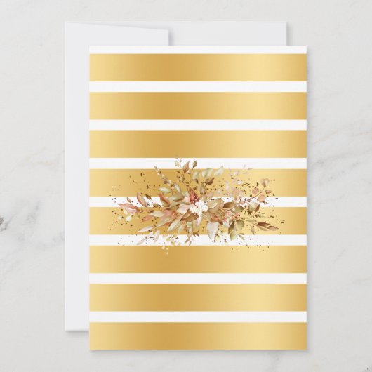 Whiskey en Wine Couples Shower Fall Wedding Kaart (Achterkant)