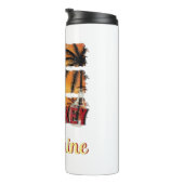 Whiskey en zonneschijn, Oranje zon Thermosbeker (Geroteerd rechts)