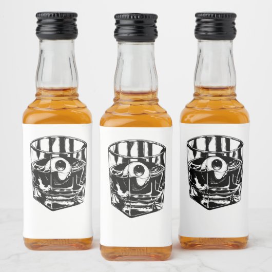 Whiskey Eye Likeurfles Etiket (Flessen)