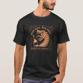 Whiskey & Fire Bold Statement Graphic Shirt (Voorkant)