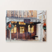 Whiskey Flat Saloon Gold Land Legpuzzel (Horizontaal)