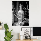  Whiskey Fles Poster (Thuiskantoor)