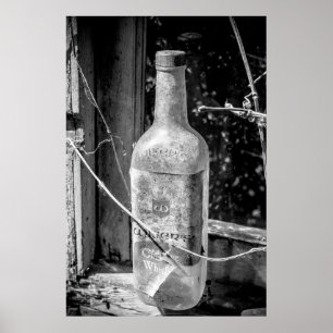  Whiskey Fles Poster
