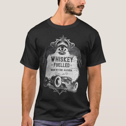 Whiskey Fueled Mayhem T-shirt (Voorkant)