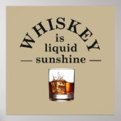 whiskey gezegden citeert whiskey slogan poster (Voorkant)