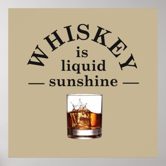 whiskey gezegden citeert whiskey slogan poster (Voorkant)