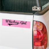 Whiskey Girl Bumpersticker (Op Truck)