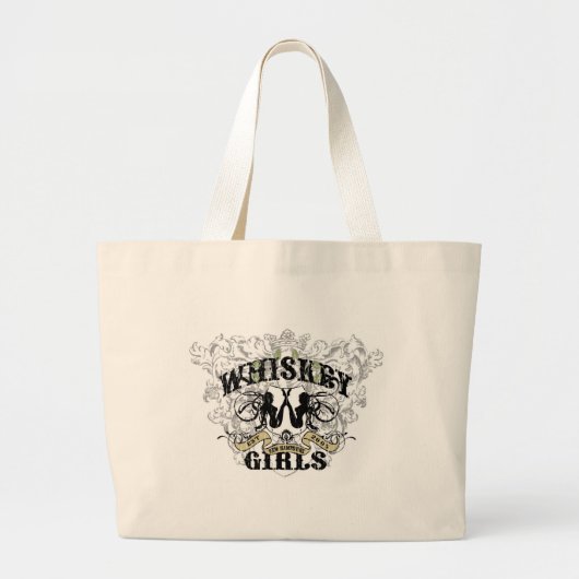 Whiskey Girls Bag Grote Tote Bag (Voorkant)