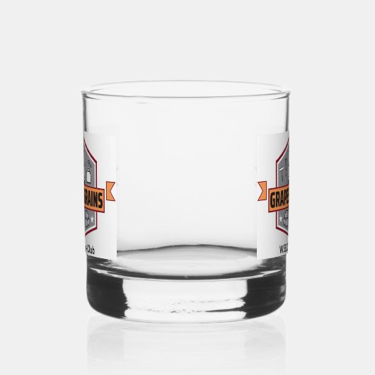 Whiskey Glas met Logo (Links)