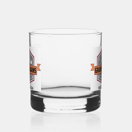 Whiskey Glas met Logo (Rechts)