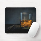 Whiskey Glass Muismat (Met muis)