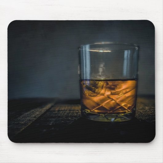 Whiskey Glass Muismat (Voorkant)
