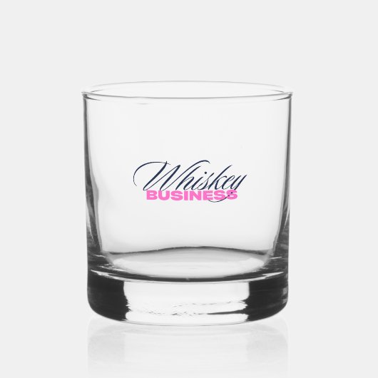 Whiskey Glass Whisky Glas (Voorkant)