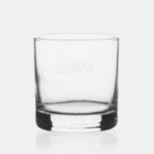 Whiskey Glass Whisky Glas (Achterkant)