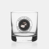 Whiskey Glass Zwangerschapsaankondiging Whisky Glas (Voorkant)
