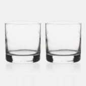 Whiskey Glazen met Grappige Struisvogel - Proost (Links)