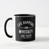 Whiskey helpt grappige quotes drink alcohol gezegd mok (Links)