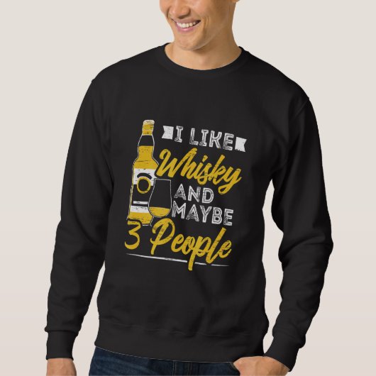 Whiskey Idea Trui (Voorkant)