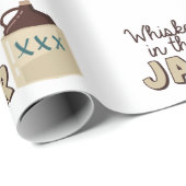 Whiskey in de pot cadeaupapier (Rol Hoek)